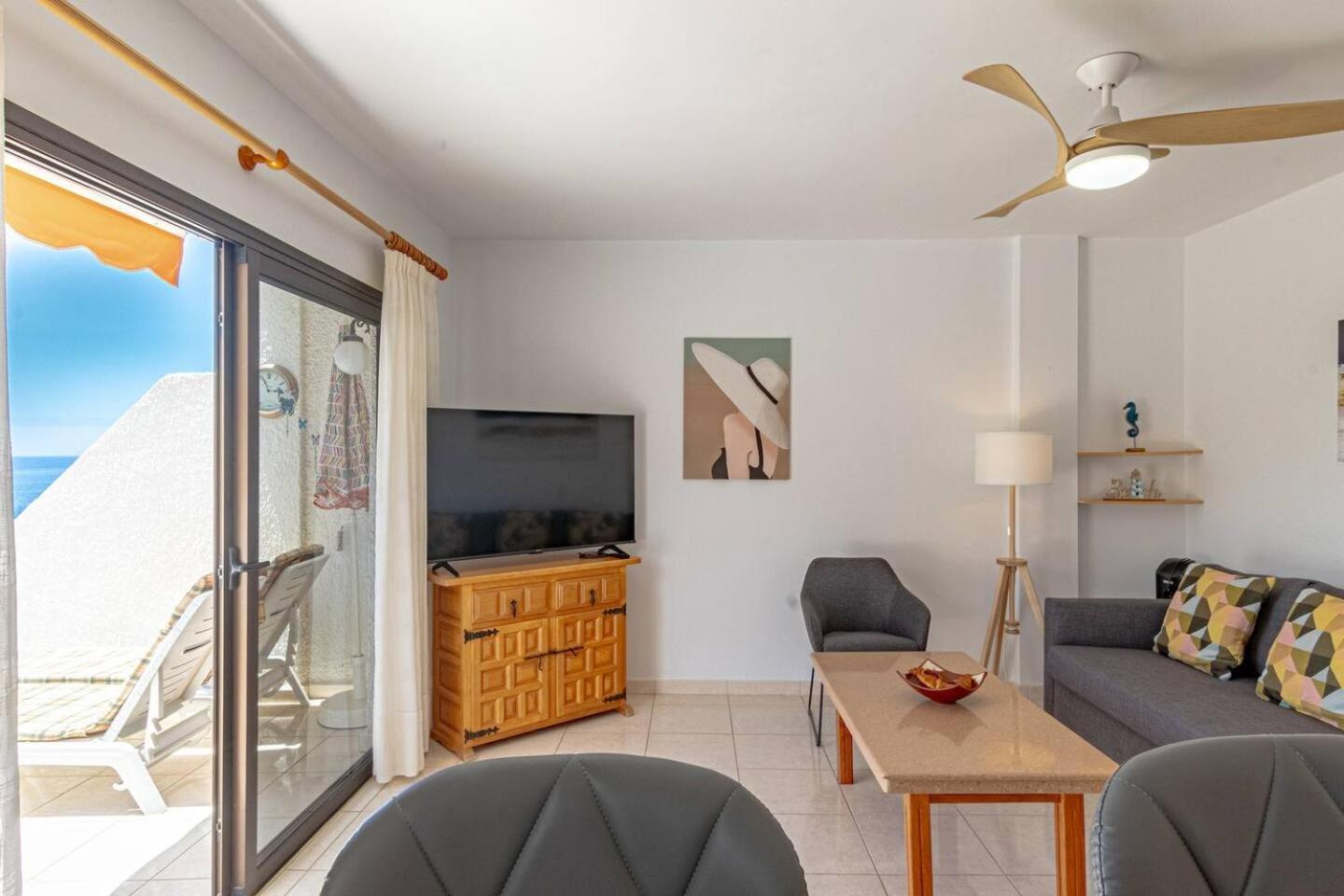 Sunny Oceanview Terrace By Dream Homes Tenerife Acantilado de los Gigantes Exterior foto