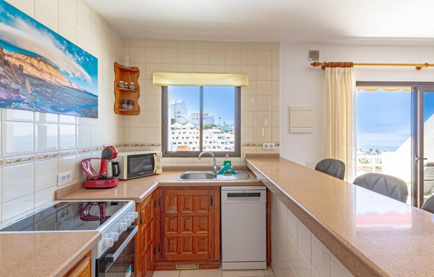 Sunny Oceanview Terrace By Dream Homes Tenerife Acantilado de los Gigantes Exterior foto