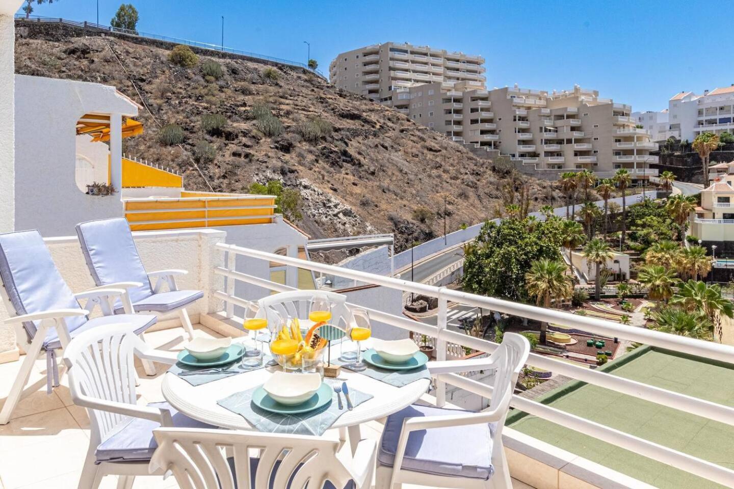 Sunny Oceanview Terrace By Dream Homes Tenerife Acantilado de los Gigantes Exterior foto
