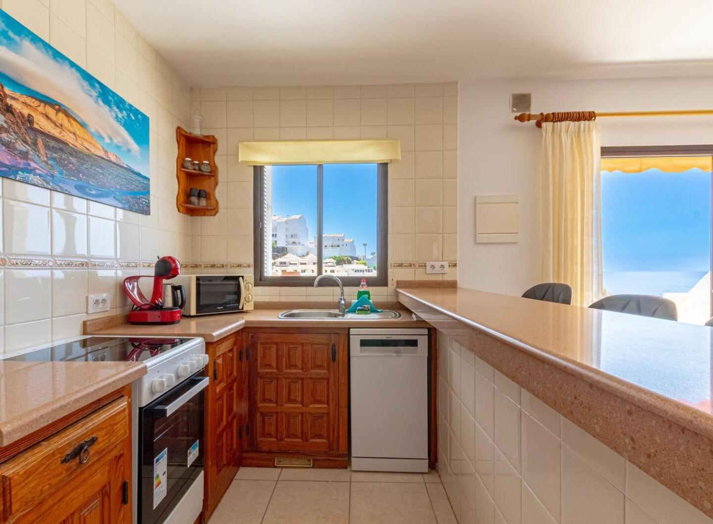 Sunny Oceanview Terrace By Dream Homes Tenerife Acantilado de los Gigantes Exterior foto