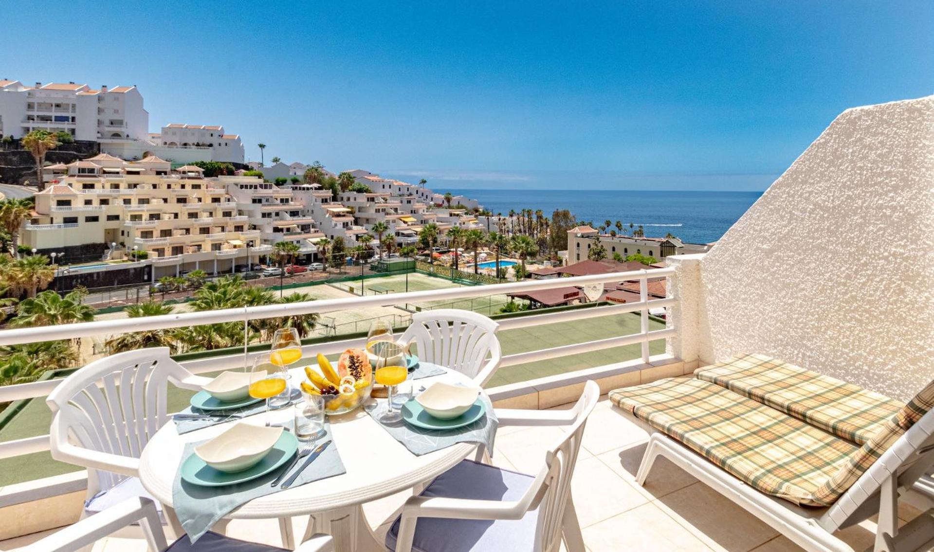 Sunny Oceanview Terrace By Dream Homes Tenerife Acantilado de los Gigantes Exterior foto