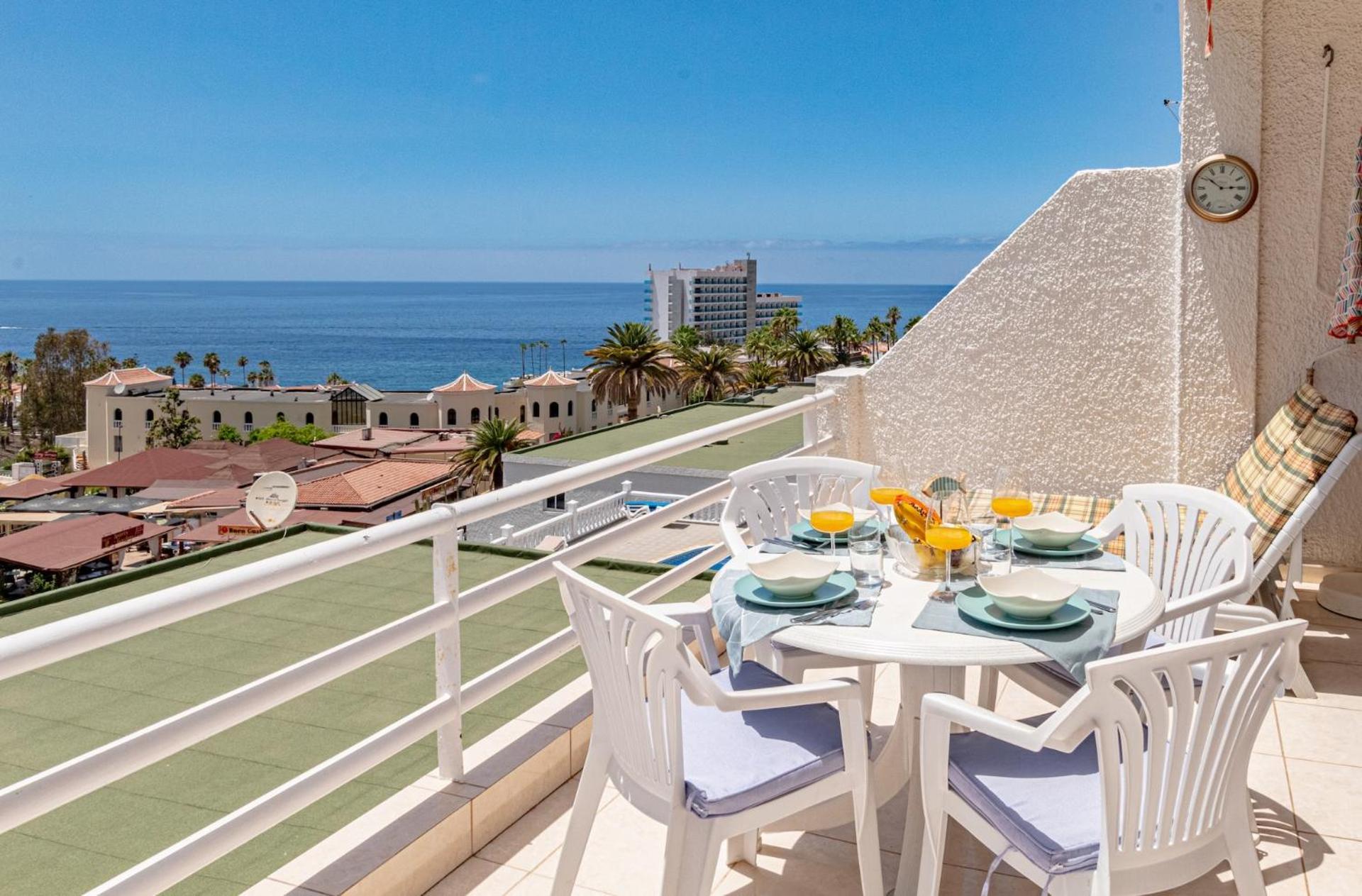 Sunny Oceanview Terrace By Dream Homes Tenerife Acantilado de los Gigantes Exterior foto